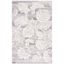 Hand-Tufted Floral Elegance Grey/Ivory Wool 8' x 10' Area Rug