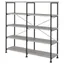 Analiese Gray Driftwood 4-Shelf Industrial Bookcase