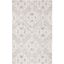 Gray and Ivory Hand-Tufted Wool 8' x 10' Area Rug