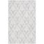 Gray Hand Tufted Wool Rectangular Area Rug 6' x 9'