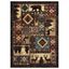 Rustic Red and Brown Wildlife 8' x 10' Area Rug