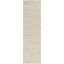 Essentials Ivory Beige 2'2" x 10' Flat Woven Outdoor Rug