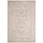 Elegant Beige/Cream Floral Synthetic 9' x 12' Area Rug