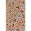 Blossom Beige and Multi Floral Wool 4' x 6' Handmade Rug