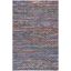 Indigo Hand Woven Cotton Blend 3' x 5' Area Rug