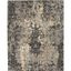 Loom-Woven Luxe Majestic Black Wool Blend 8' x 10' Area Rug