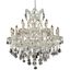 Maria Theresa 19-Light Chrome Chandelier with Clear Royal Cut Crystal