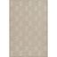 Beige Geometric Indoor/Outdoor Stain-Resistant Rectangular Rug