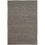 Hand-Knotted Artisanal Gray Jute Area Rug, 3' x 5'