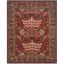 Antiquity Red and Multi Wool 8' x 10' Handmade Tufted Rug