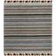 Lenore 6' x 6' Blue/Multi Cotton Handmade Flat Woven Rug