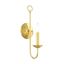 Estate Polished Brass Direct Wired 16" Wall Sconce