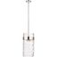 Fontaine Transitional 4-Light Indoor/Outdoor Polished Nickel Pendant