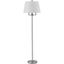 Andros 62" White and Brushed Steel 4-Light Floor Lamp