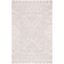 Ivory Hand-Tufted Wool Rectangular Area Rug, 3' x 5'