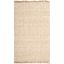 Ivory and Natural Handwoven Jute Area Rug 5' x 8'