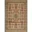 Lyndhurst Multi Green Synthetic Traditional Area Rug