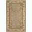 Elegant Antiquity Hand-Tufted Gray Wool Area Rug 4' x 6'