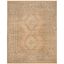 Hand-Knotted Gray and Beige Wool 6' x 9' Area Rug