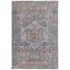 Percy Transitional Black Chenille Rectangular Easy-Care Rug