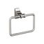 Brushed Nickel Wall Mounted Towel Ring 5-1/4 inch