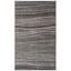 Silver and Beige Abstract Geometric Area Rug