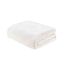 Ivory Faux Fur Reversible Throw with Velvet Reverse