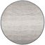 Coastal Charm Ivory Cotton 8' Round Handwoven Area Rug