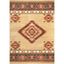 Reversible Margene Tribal Diamond 5' x 7' Beige Area Rug