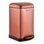 Rose Gold Stainless Steel 3.2-Gallon Step-Open Trash Can