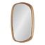 Natural Mango Wood Rectangular Vanity Wall Mirror