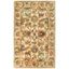 Ivory Hand-Tufted Wool Rectangular Area Rug 2' x 3'