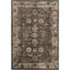 Heirloom Gray 47" Hand-Knotted Wool-Viscose Blend Area Rug