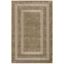 Beige 6' x 9' Washable Shag Area Rug