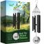 Nature's Melody 28" Black Aluminum Outdoor Wind Chimes