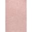 Easy-Care Reversible Pink Shaggy Sheepskin Synthetic Rug 3' x 5'