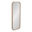 Marston Rustic Brown Full Length Wood Framed Mirror