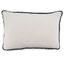 Black and White Reversible Cotton Throw Pillow Cover