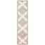 Elegant Ivory Hand-Tufted Wool Runner Rug - 27" x 9"