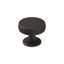 Oil Rubbed Bronze Round Cabinet Knob with Mounting Hardware