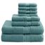 Dusty Green Oversized Turkish Cotton 8-Piece Towel Set