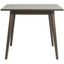 Simone 36" Transitional Square Dining Table in Dark Walnut