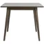 Simone 36" Transitional Square Dining Table in Dark Walnut