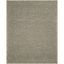 Gold and Grey Abstract Wool 8' x 10' Area Rug