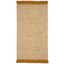 Gold 3' x 5' Handwoven Cotton Reversible Area Rug