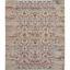 Vintage Ivory Charm 8' x 10' Hand-Knotted Synthetic Area Rug