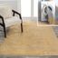 Twyla Yellow Low-Pile Machine-Washable Area Rug 5' x 8'