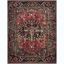 Red and Multi 11' x 15' Vintage Persian Area Rug