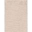 Beige Hand-Tufted Wool Shag Area Rug 8' x 10'