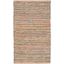 Beige and Multicolor Hand-Knotted Wool Area Rug, 3' x 5'